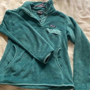 Patagonia pullover (turquoise blue)